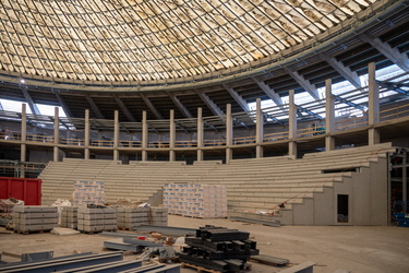 Genova, avanzamento cantiere waterfront levante