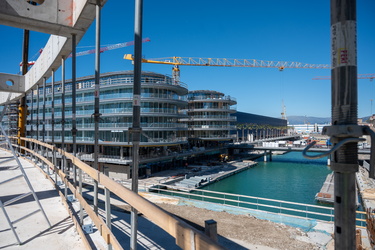 Genova, avanzamento cantiere waterfront levante