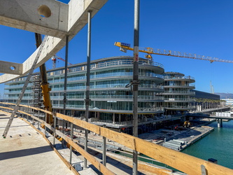 Genova, avanzamento cantiere waterfront levante