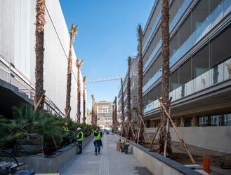 Genova, avanzamento cantiere waterfront levante