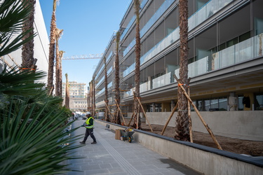 Genova, avanzamento cantiere waterfront levante