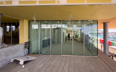 Genova, avanzamento cantiere waterfront levante