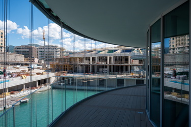 Genova, avanzamento cantiere waterfront levante
