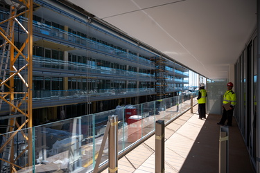 Genova, avanzamento cantiere waterfront levante
