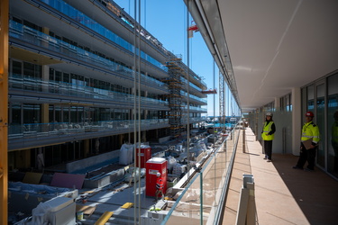 Genova, avanzamento cantiere waterfront levante