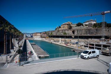 Genova, avanzamento cantiere waterfront levante