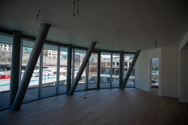 Genova, avanzamento cantiere waterfront levante