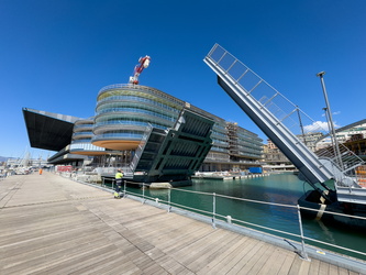 Genova, avanzamento cantiere waterfront levante