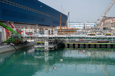 Genova, avanzamento cantiere waterfront levante 