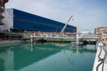 Genova, avanzamento cantiere waterfront levante 