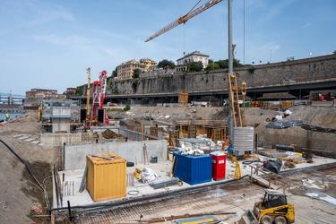 Genova, avanzamento cantiere waterfront levante 