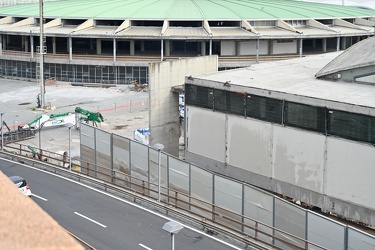 Genova, fiera - avanzamento lavori demolizione quartiere fierist