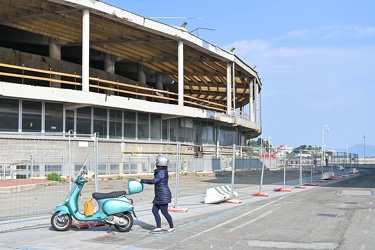 Genova, fiera - avanzamento lavori demolizione quartiere fierist