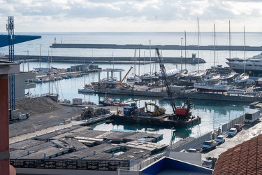 Genova, cantiere aperto nel quartiere fieristico fiera