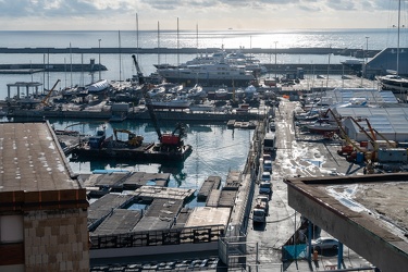 Genova, cantiere aperto nel quartiere fieristico fiera