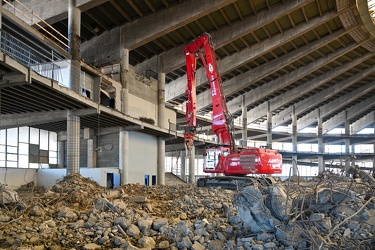 Genova, fiera, cantiere nuovo waterfront levante - dentro il pal