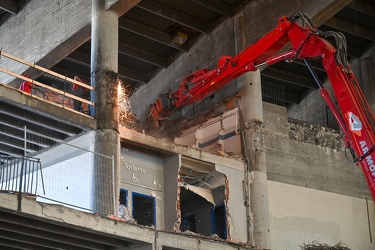 Genova, fiera, cantiere nuovo waterfront levante - dentro il pal