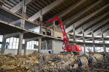 Genova, fiera, cantiere nuovo waterfront levante - dentro il pal