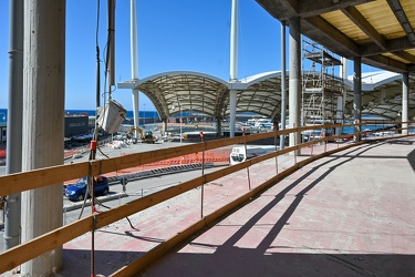 Genova, fiera, cantiere nuovo waterfront levante - dentro il pal