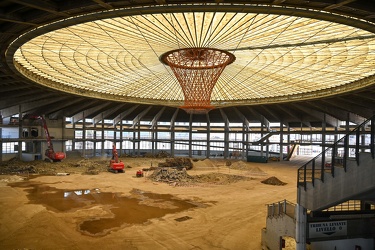 Genova, fiera, cantiere nuovo waterfront levante - dentro il pal