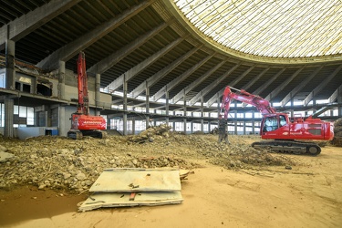 Genova, fiera, cantiere nuovo waterfront levante - dentro il pal