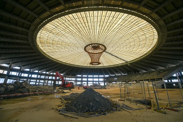 Genova, fiera, cantiere nuovo waterfront levante - dentro il pal