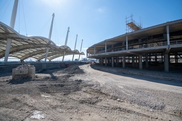 Genova, cantiere waterfront levante - avanzamento lavori