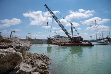 Genova, cantiere waterfront levante - avanzamento lavori