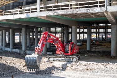 Genova, cantiere waterfront levante - avanzamento lavori