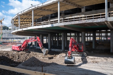 Genova, cantiere waterfront levante - avanzamento lavori