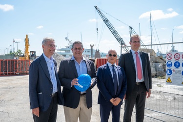 Genova, cantiere waterfront levante - avanzamento lavori