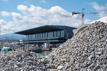 Genova, cantiere waterfront levante - avanzamento lavori