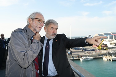 Genova, Fiera - presentazione avanzamento lavori waterfront di l