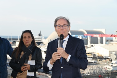 Genova, Fiera - presentazione avanzamento lavori waterfront di l