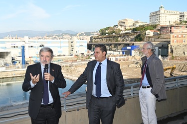 Genova, Fiera - presentazione avanzamento lavori waterfront di l