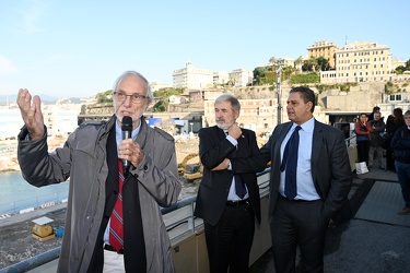 Genova, Fiera - presentazione avanzamento lavori waterfront di l