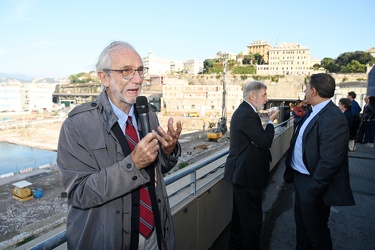 Genova, Fiera - presentazione avanzamento lavori waterfront di l