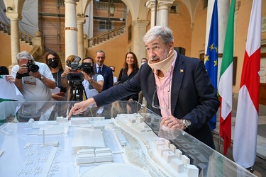 Genova, presentazione avanzamento lavori nuovo waterfront levant