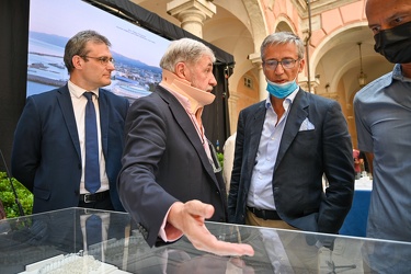 Genova, presentazione avanzamento lavori nuovo waterfront levant