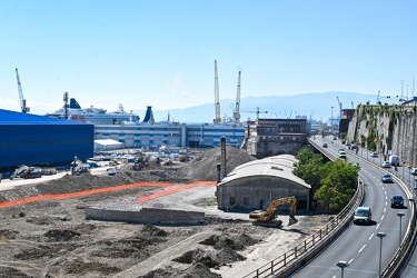 Genova, presentazione avanzamento lavori nuovo waterfront levant