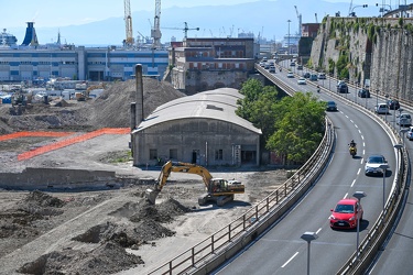 Genova, presentazione avanzamento lavori nuovo waterfront levant