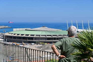Genova, presentazione avanzamento lavori nuovo waterfront levant
