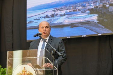 Genova, presentazione avanzamento lavori nuovo waterfront levant