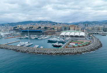 Genova, waterfront marina, lavori waterfront levante