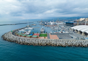 Genova, waterfront marina, lavori waterfront levante