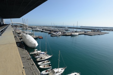 Genova - quartiere fieristico Fiera - stato di abbandono e lavor