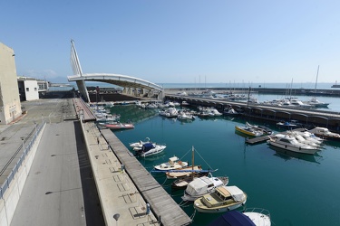 Genova - quartiere fieristico Fiera - stato di abbandono e lavor