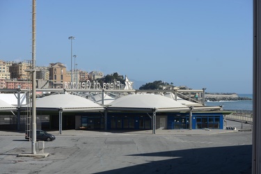 Genova - quartiere fieristico Fiera - stato di abbandono e lavor