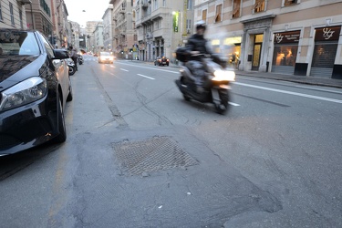 Genova, via Barabino - viabilit√†, traffico