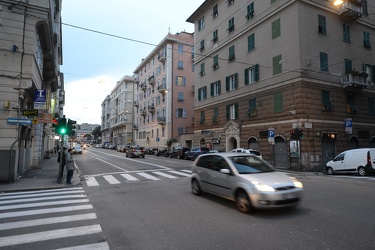 Genova, via Barabino - viabilit√†, traffico